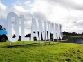 3D free-standing Glamping lettering & LED SignLite Uplighter