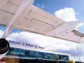 George Best Belfast City Airport front illumination