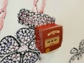 close-up of Fabexx Pandora fire alarm