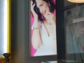 Fabexx 90 illuminated light box with fabric graphic