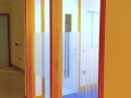 Royal Victoria Hospital Children's MRI Unit frosted stripes