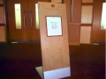 Ramada Hotel free-standing Oriel changeable notice sign