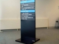 University of Ulster free-standing directional sign
