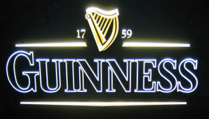 Guinness PromoLITE™ branding